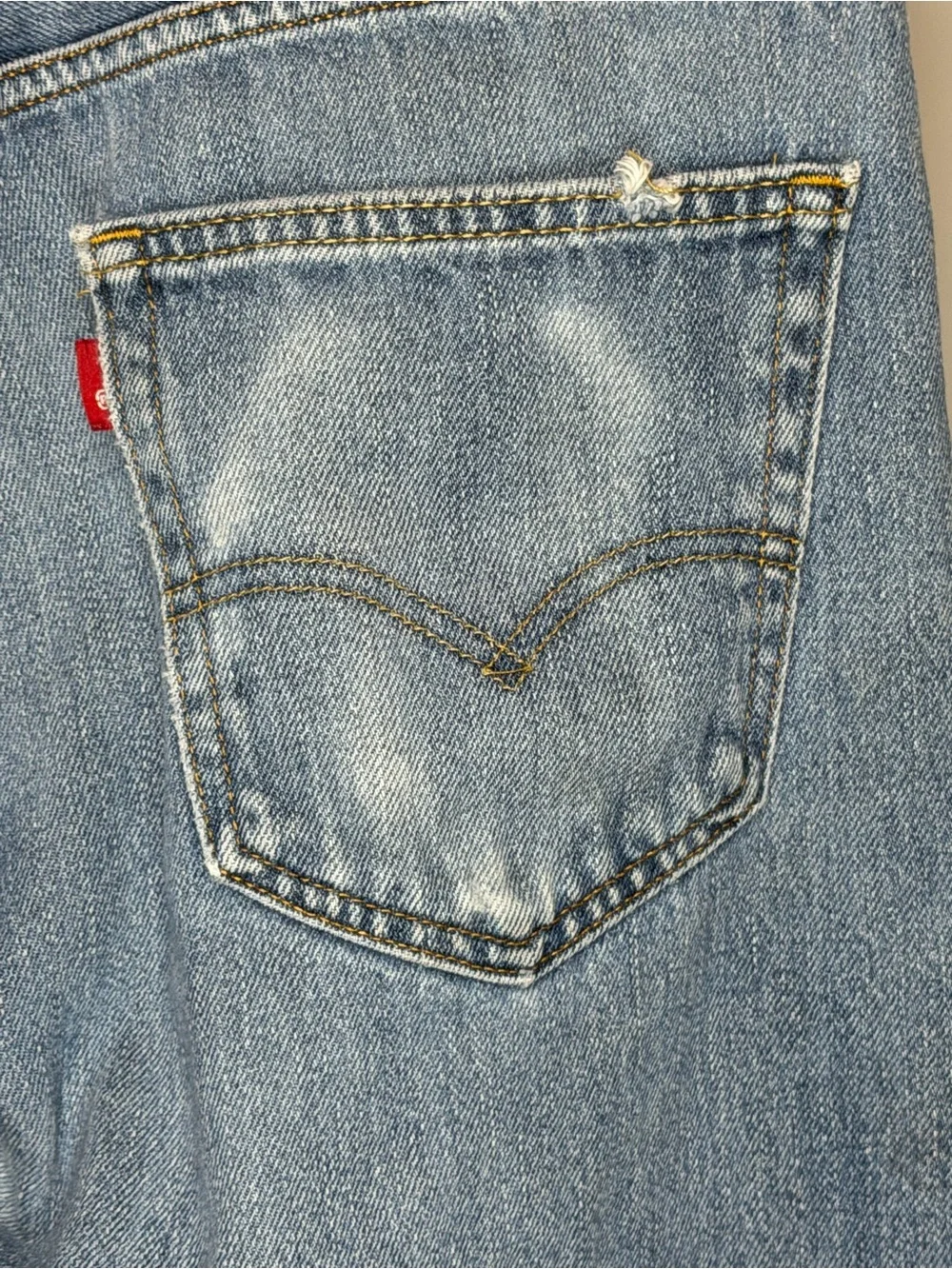 Levi’s 505 Men’s 34x32 Straight Leg Jeans Medium Wash 100% Cotton